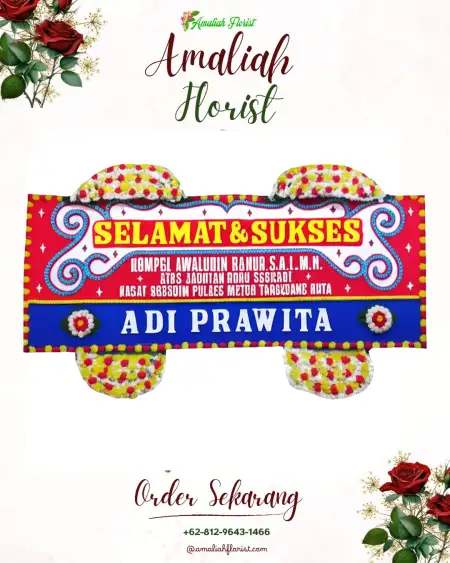 Papan Bunga Ucapan Selamat Bragolan